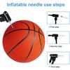 30 Pcs Ball Pump Needle with Storage Box Air Inflation Needle for Football Basketball Soccer