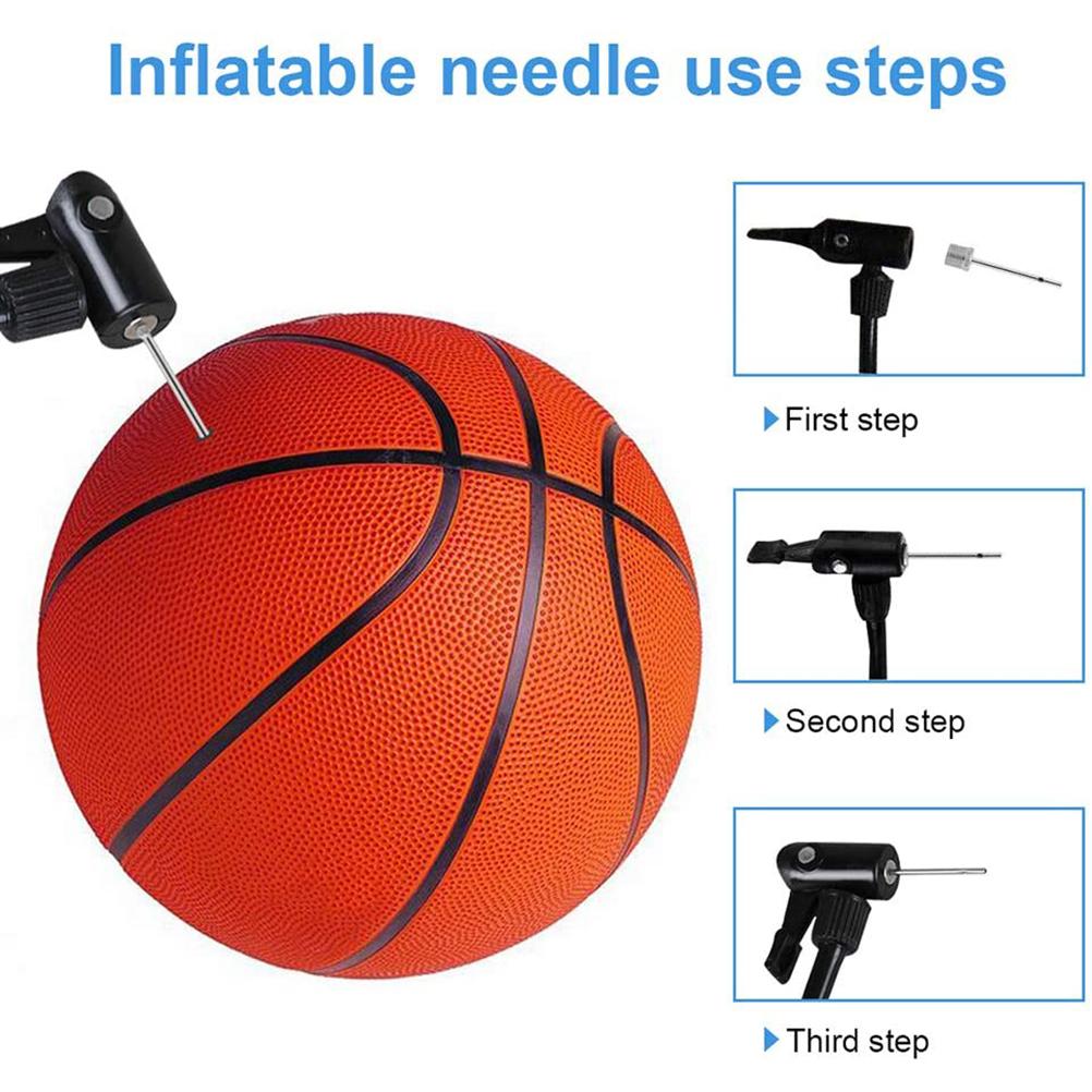 30 pcs Ball Pump Needle with Storage Box Air Inflation Needle for Football Basketball Soccer