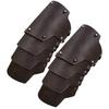 4-lagige Ritter-Handschuhe Mittelalterliche Armschienen Renaissance-Kostüm PU-Armschienen