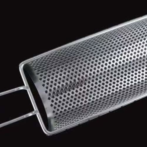 Jesnoe Stainless Steel French Fry Basket, Long Fries Potato Chip Container, Perfect for French Fries, Potato Chip Squeezer, Kitchen Tool