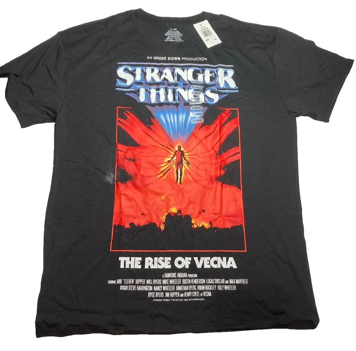 STRANGER THINGS Восстание Векны Футболка Netflix МУЖСКАЯ XL НОВАЯ с биркой 4XL