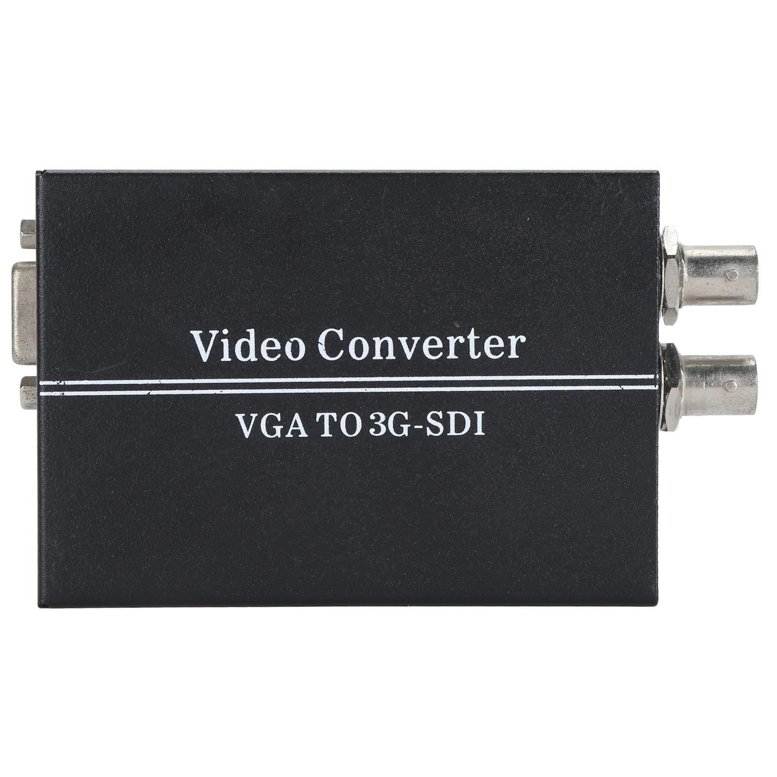 

Профессиональный конвертер VGA в SDI поддерживает SD HD 3G SDI 1080P Видеоадаптер VGA в SDI для SDI US Plug