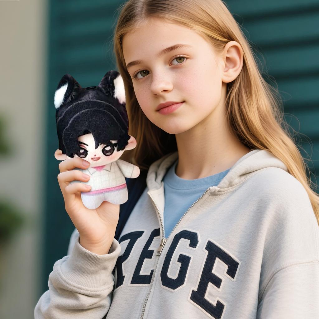 Plush Doll, Toy Gift, Cartoon , Children's Rag Doll, Children's Gift Pillow