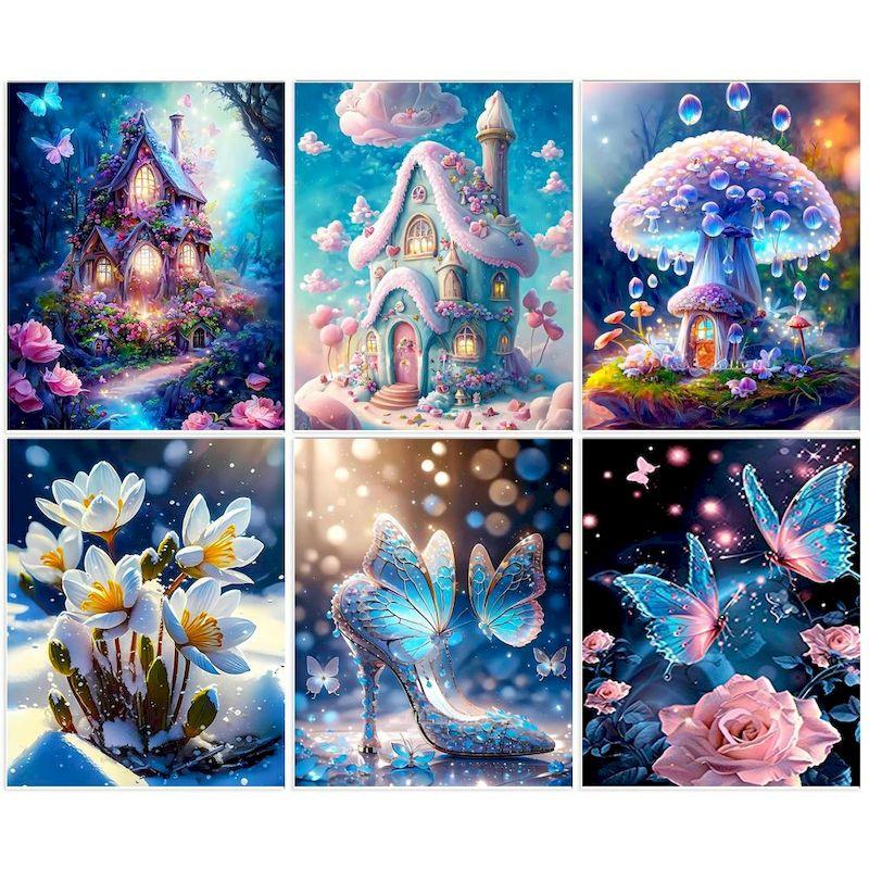 CHENISTORY Diamond Painting Fantastic Scenery Picture Of Rhinestones Landscape Diamond Mosaic New Arrivals Handmade Gift