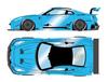 EIDOLON Works GT GT Wing Pearl Light Blue 1/43 LB-Silhouette 35GT-RR (Finished Product)