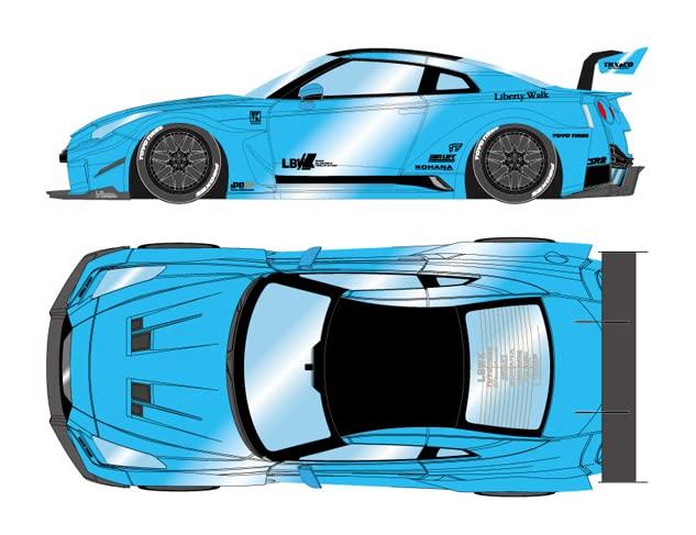 

EIDOLON Works GT GT Wing Pearl Light Blue 1/43 LB-Silhouette 35GT-RR (Finished Product)