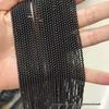 Natural A Grade Black Spinel Round Beads, 2/3/6mm, Loose Beads for Stringing.