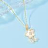 Small Flower Necklace Women'S Light Luxury Simple Versatile Zircon Pendant Exquisite Collarbone Chain