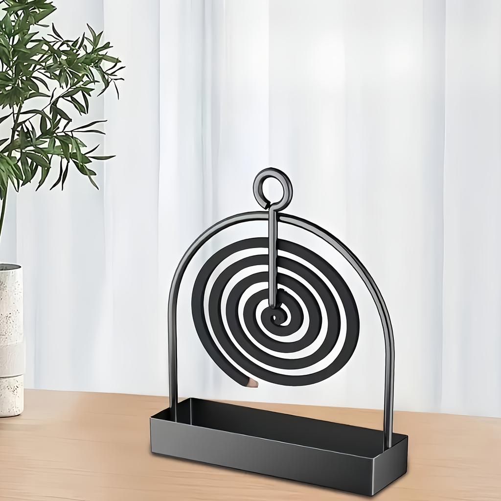 Supporto Metallico per Brucia-incenso per Zampironi & Bruciatore Sospeso per Sandalo per Casa Camera da Letto Soggiorno Patio Campeggio Decorazione