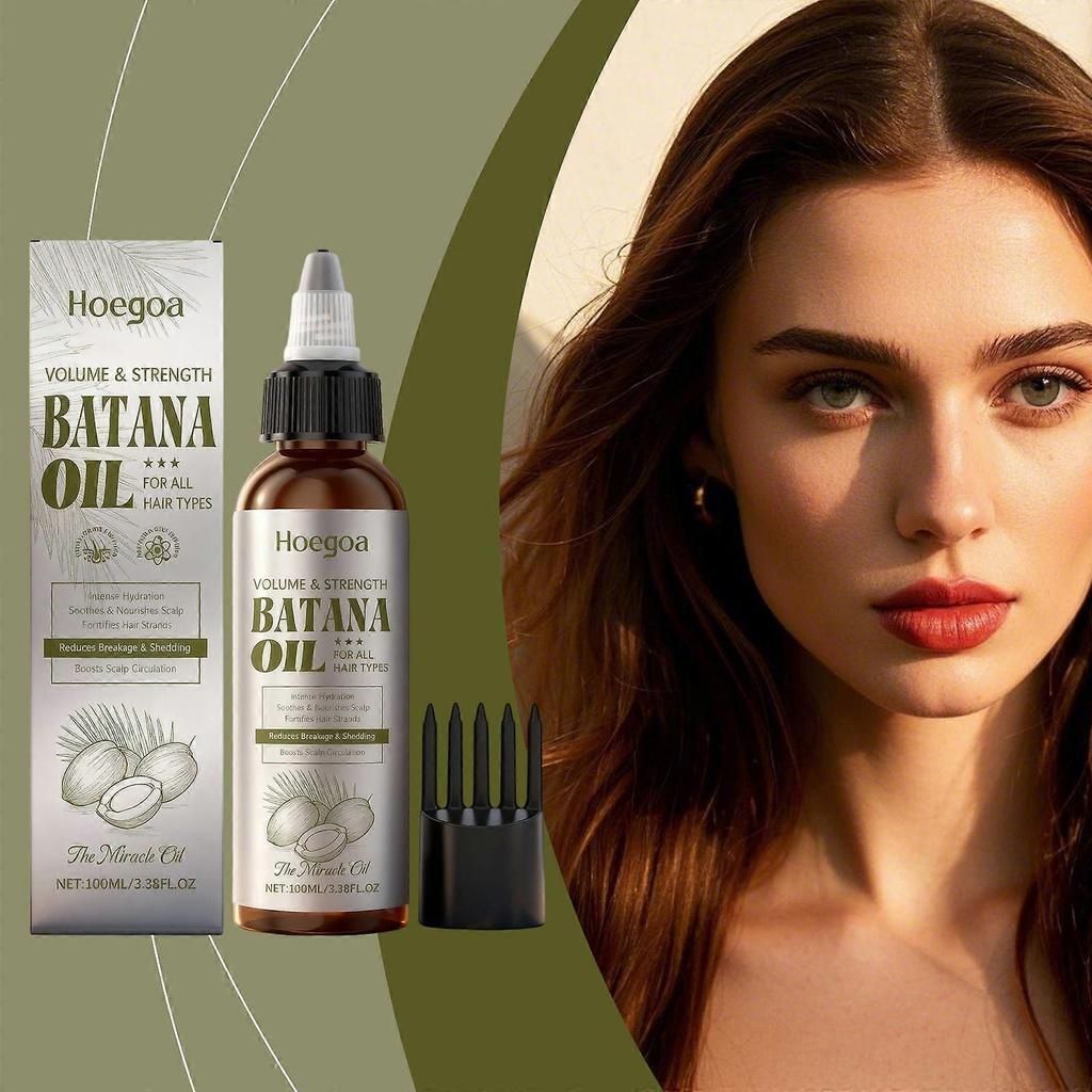 Hoegoa Batana Hair Care Oil Nourishing Scalp, Moisturizing, Strengthening, Smooth Hair Care Oil