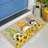 Christmas Carpet Sunflower Doormat Living Room Carpet Rug For Bedroom Welcome Mat Outdoor Carpet Christmas Decoration