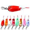 10g/14g Soft Resin Floating Frog Lure with Double Hook - Black Fish Killer