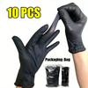 Black Disposable Nitrile Gloves Latex & Powder Free for Tattooing Manicures Salon Cleaning Disposable Food Working Latex Glove