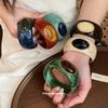 Acryl-Oval-Schmier-Armband Nischen-Designgefühl Personalisiertes Armband Leichter Luxus Resort-Stil Schmuck