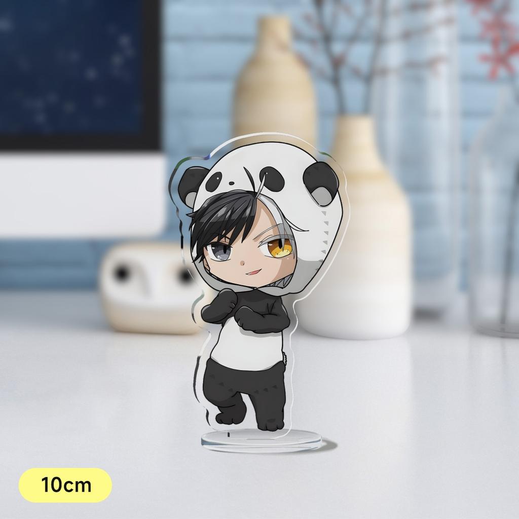 Anime Wind Breaker 10cm Acrylic Stand Sakura Haruka Yukai Akihiko Su Fang Q Version Mini Figure Model Plate Gift