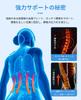 Benzisun Lumbar Support Corset by Japanese Physical Adjustable Lumbar Belt with Dual Strong Back for Daily Life and Available for Men and Women