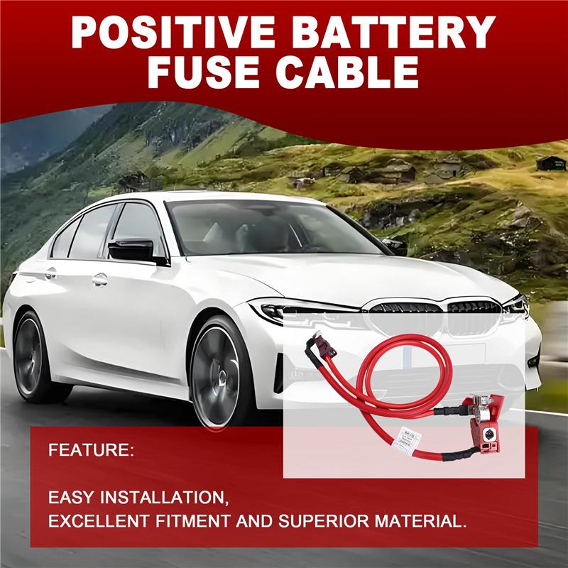 61126998059 Car Positive Battery Fuse Cable For Hybrid BMW 5 G30 Battery Connector Cable Plus 6998059
