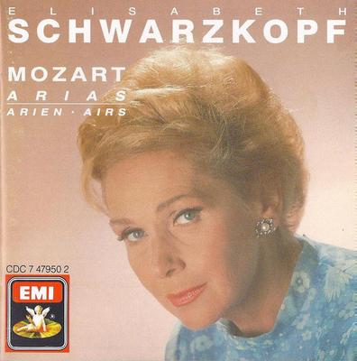 CD SCHWARTZKO - Mozart:Arias CDC7479502 EMI 1987 Europa Klassiek Gebruikt