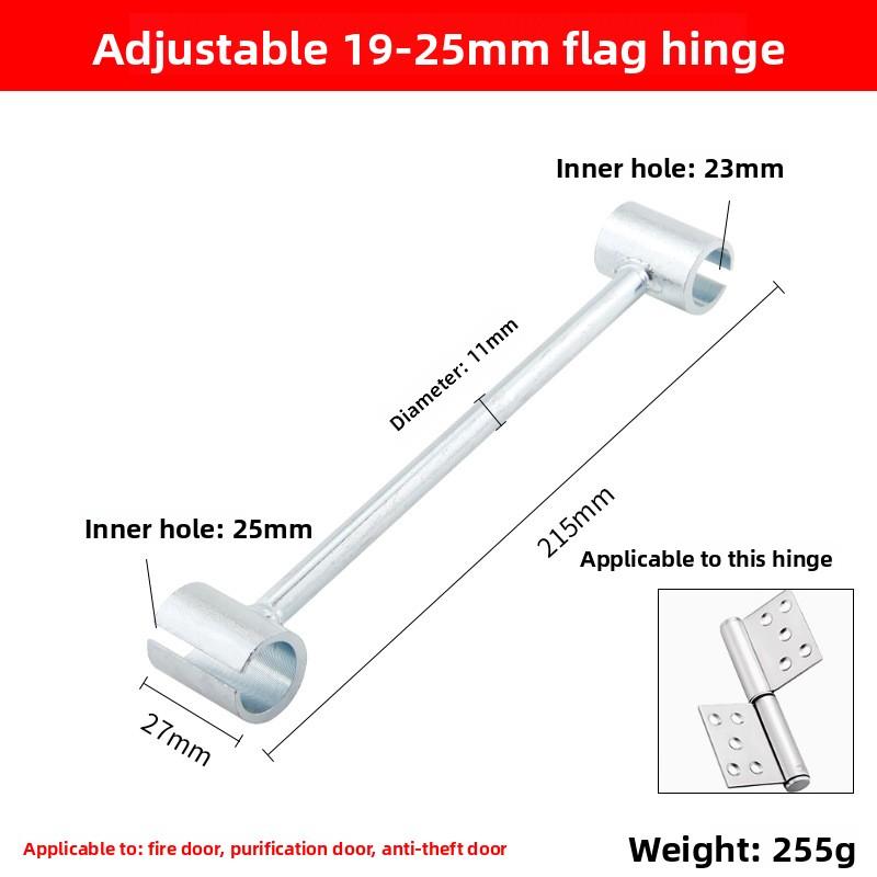 Xiaomi Dual Head Hinge Adjusting Tool for Sliding Cabinet Doors Gap Fixing Wrench Universal Labor Saving Repair Spanner Tool