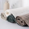 100% Linen Bath Towel 29.5x52 Inch French Flax Linen Quick Dry Towel for Bathroom, Beach, Travel, Sauna, Natural Thin Hair Towel, White
