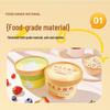 Disposable Yogurt Cup with Lid & Spoon - Thickened Food-Grade Paper for Fermentation