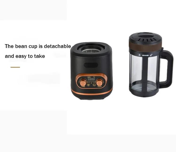 New 220V Electric Coffee Bean Roaster Baking Machine With Temperature Control And Timing Function Automatic Cooling