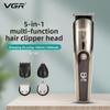 V-107 Hair Clipper with LED Digital Display Multifunctional Haircut Professional Oil Head Clipper Electric Hair Trimming IPX6 Waterproof Razor
