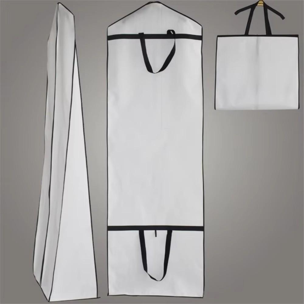 Large Size Wedding Dress Dust Cover Double-sided Thickened Dustproof Cover Case Breathable Non-woven Fabric