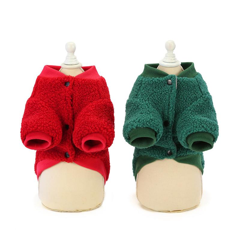 Christmas Elk Puppy Dog Jacket Jumpsuits Winter Warm Pet Clothes for Small Dogs Chihuahua Yorkies Cat Overalls Mascotas Clothing