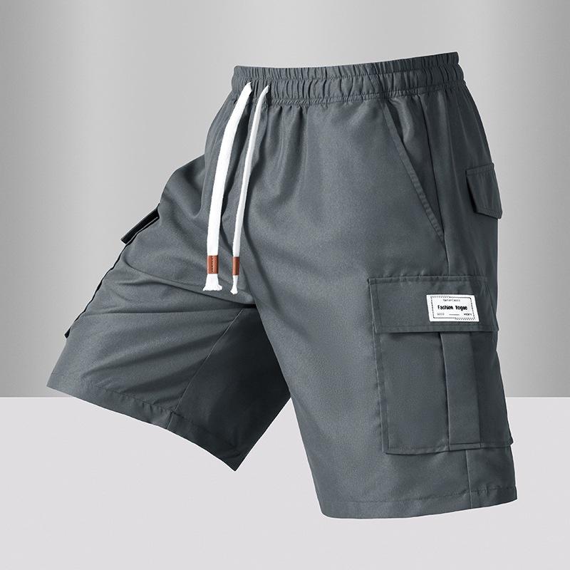 Men's Casual Pants, Loose Five Quarter Pants, Summer Men's Straight Leg Work Pants, Men's Shorts