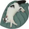 Leaf-Shaped Pet Mat: Cozy, Thickened Maple Leaf Mat for Small Cats & Dogs