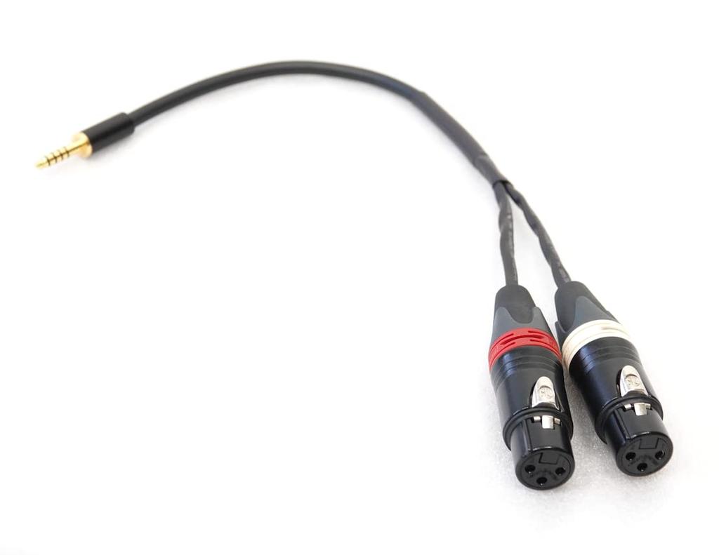 MOGAMI 2534 To XLR Female X Y-Cable (4.4mm 5-Pole 2) (0.3m)