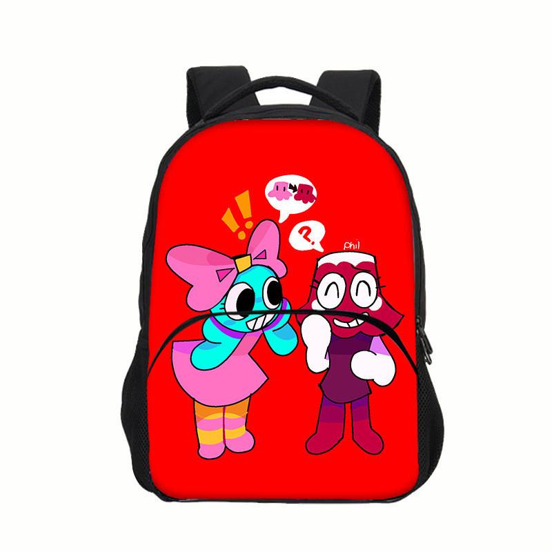 Dandys World Roblox Kids School Backpack With Printed Nylon For Elementary Students