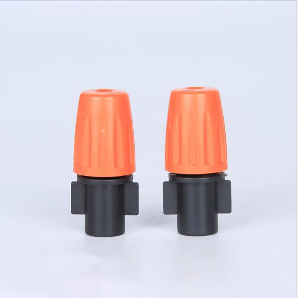 Adjustable 4/7 Orange Single-Outlet Atomizing Nozzle for Agricultural Irrigation Micro-Sprinkler and Humidification
