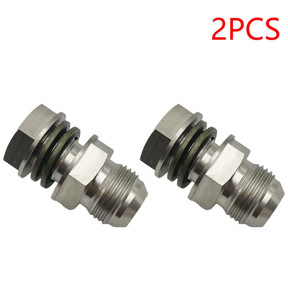 10AN To M18x1.5mm Turbo Oil Pan/Oil Return Drain Plug Adapter 315-04301-010 Oil Sump Return Drain Adapter Bung Fitting