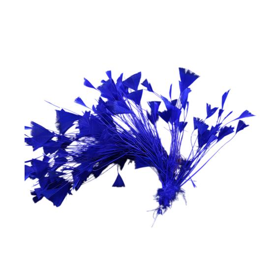 10-12" Natural Rooster Coque Tail Feather Mardi Gras Craft for Carnival Party Masquerade Stage Performances Costume Decoration