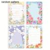 4pcs (200 Pages) Dream Garden Memo Pad Thick Paper Home Office and School Message Pads Mini Cute Stationary Supplies 2.95*4.33in