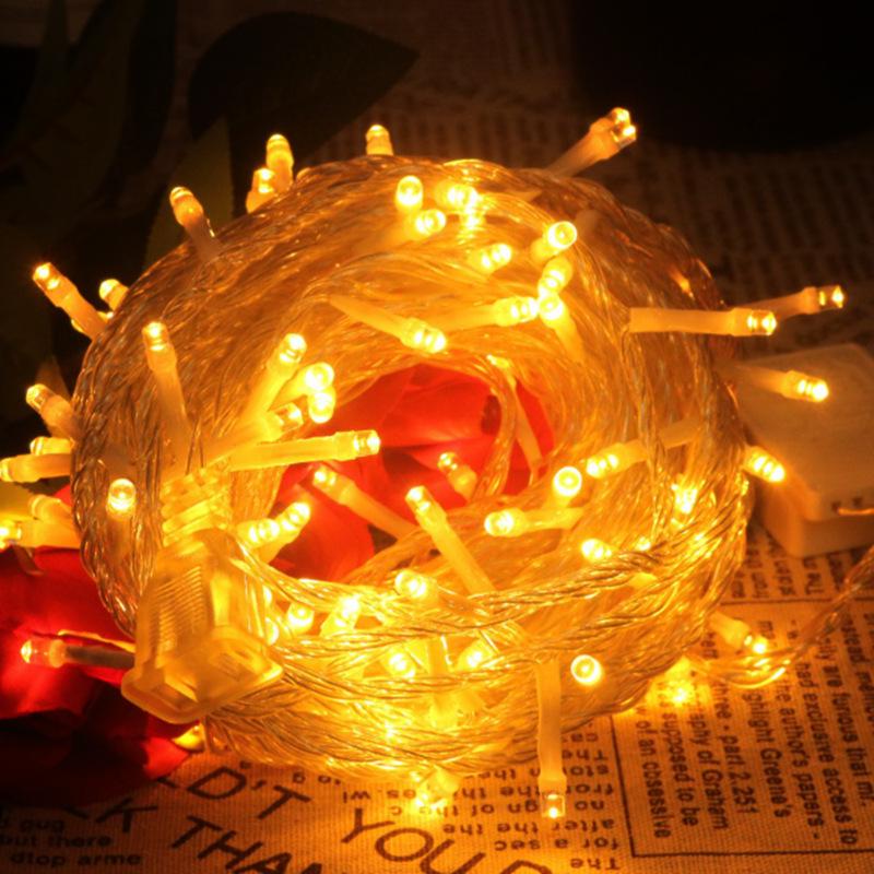 Outdoor LED Starry Sky String Lights - Santa Claus Holiday Party Decor