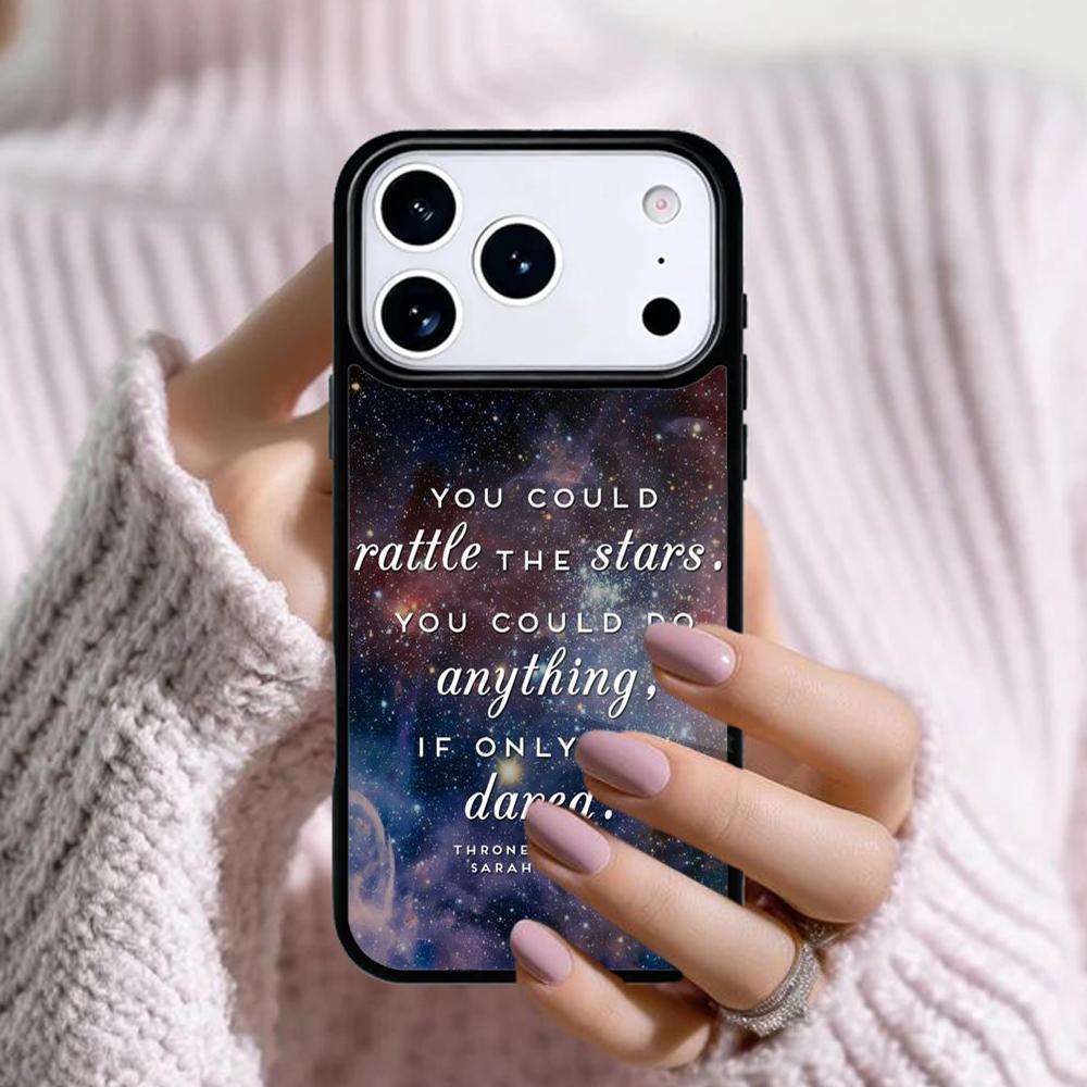 A Court of Mist and Fury Sarah J Maas Phone Case For Apple iPhone 17 Air 16E 15 14 Plus 13 12 11 Pro Max Mini Funda Cover
