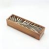 Portable Retro Box Hollow Wood Pencil Case Storage Box Students Cute Wooden Pencil Box Multi Stationery Desk Storage Accessory