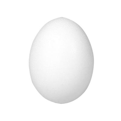 Polystyrene Egg, Solid, Height 12 Cm