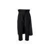 FW21 Layered Waist Cinched Skirt Pants Women Pants Black GV0348