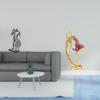 Nordic Knight And Ballet Dancer Figurine Abstract Sculpture for Desk Cabinet Office Table