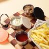 Stainless Steel Dipping Sauce Cup with Plastic Lid, Leak-Proof Seasoning Dish for Ketchup