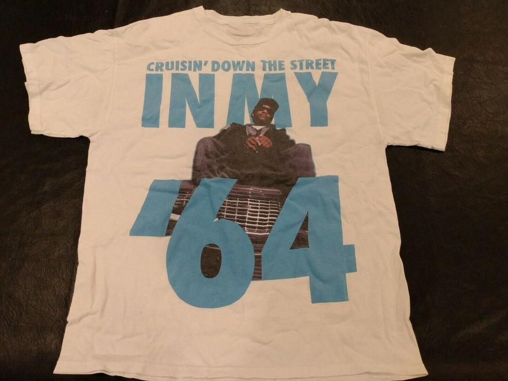 Моя 64 EAZY E Футболка с коротким рукавом Классическая Белая Унисекс S-234XL Унисекс Футболка XXXXL