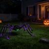 Halloween Leuchtende Plüschspinne Dekoration - Gruselige Festival Requisite