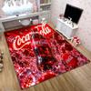 Christmas Gift Halloween Themed Cola Beverage Coca Cola Carpet Is Suitable for Living Room and Bedroom Doormats Office Balcony Decorative Carpet V26