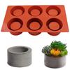 Succulent Bakeware Home Decoration Concrete Mold Candlestick Mould Cake Tools Clay Plaster Mold