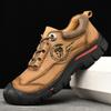 Fashion Fashion Outdoor Men's Shoes Casual Hiking Shoes Men Genuine Leather Travel Climbing Camping Footwear Brand Comfortable Sneakers