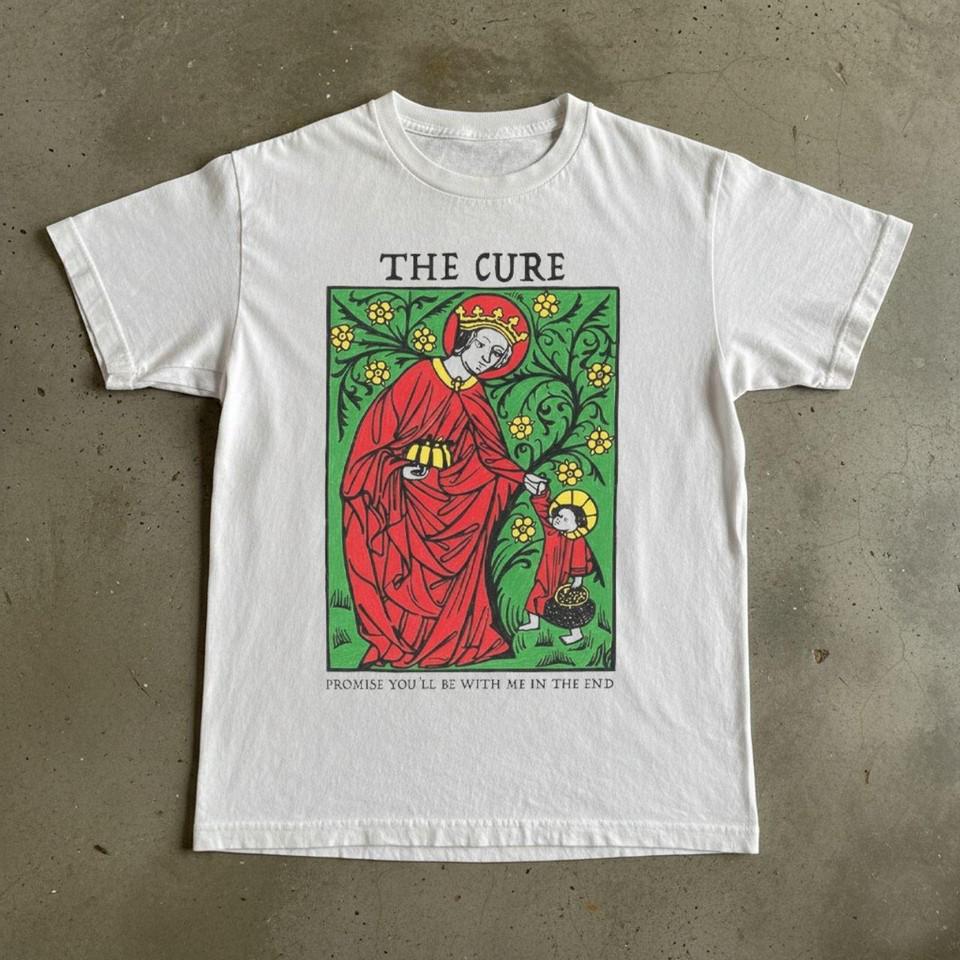 The Cure Band T-Shirt: "Promise You'll Be With Me In The End" Graphic Tee